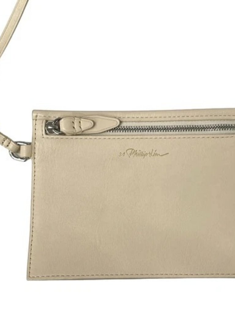 3.1 Phillip Lim Cream Black Leather Handbag — image 8 of 8